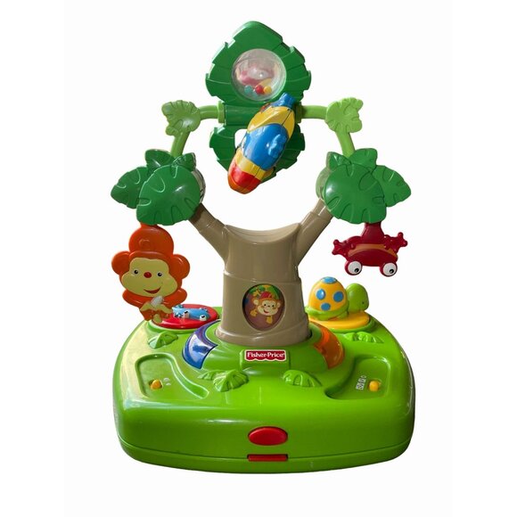 Fisher Price Rainforest High Chair K2927 Music Lights Tray Toy •Replacement  Part